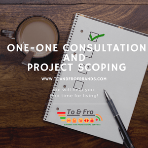 To & fro services Free Consultation Book a Consultation One-One Project Scoping